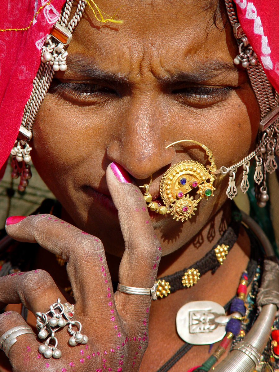 Rajasthani woman, Jaisalmer, Rajasthan, 2004