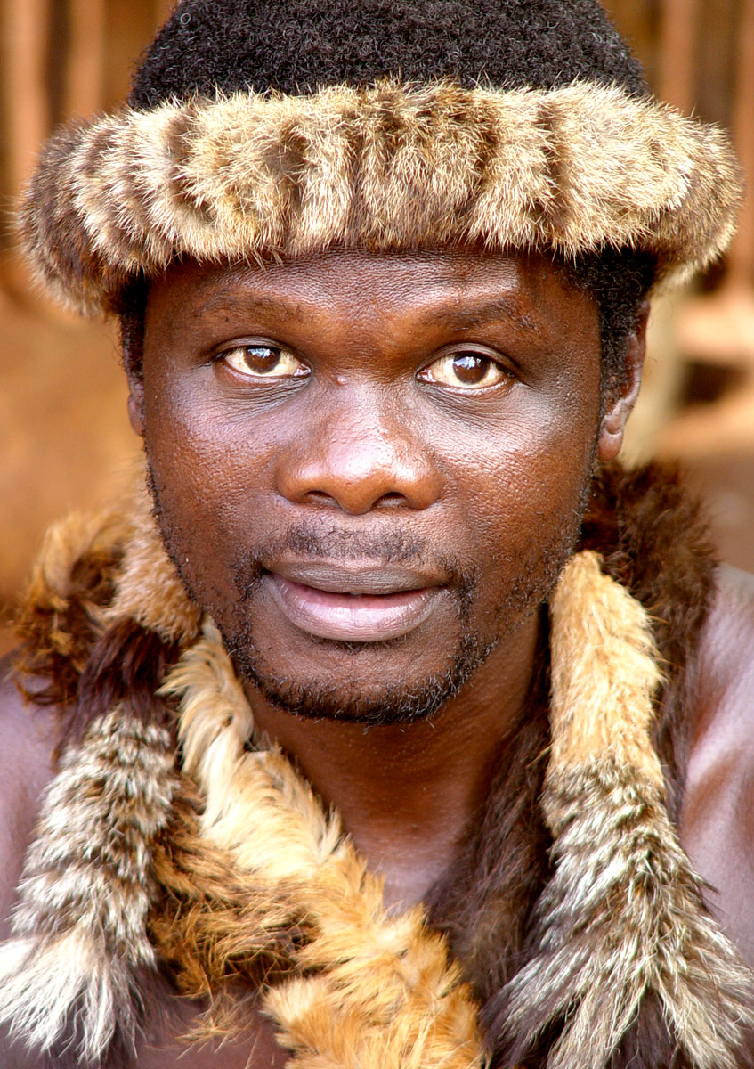 Zulu Warrior, KwaZulu-Natal, Southafrica, 2003