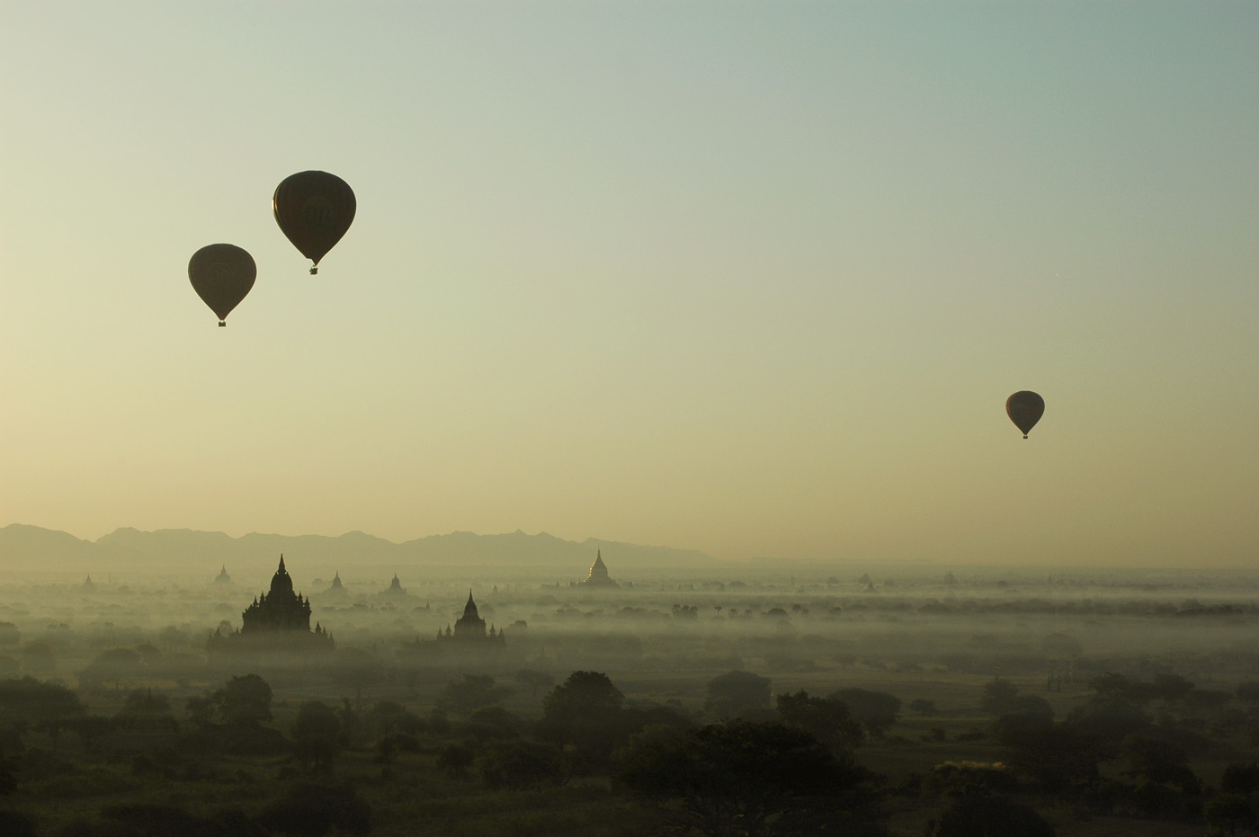No. 5: Enjoy the breathtaking early morning view from a small, ruinous Bagan temple ruin - Bagan, Burma 2005