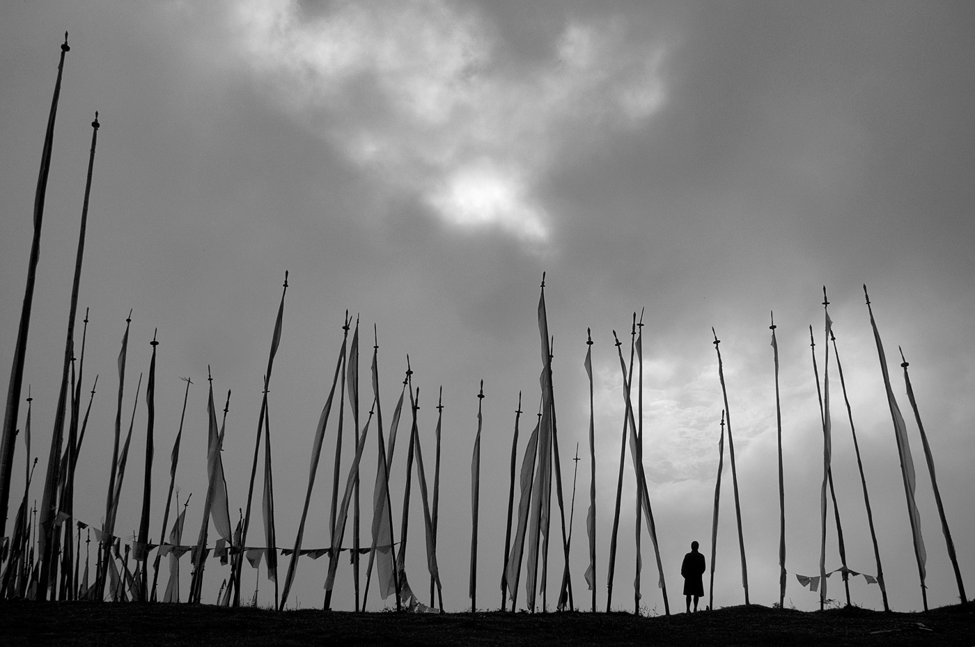 Prayer flags, Yotong-la Pass (3425m.ü.M.), 2010