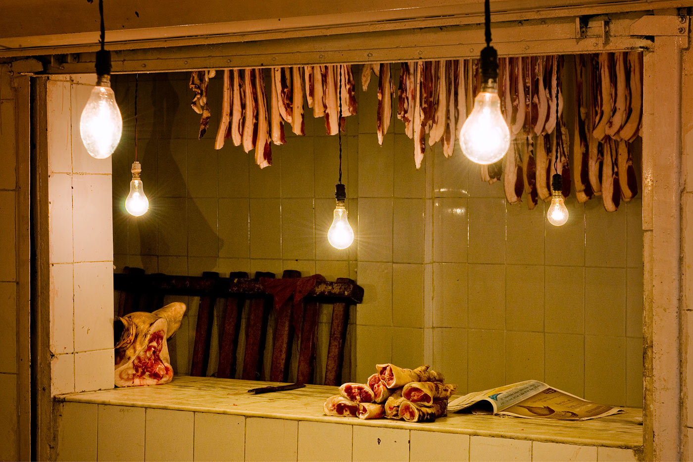 «Meat shop», Thimphu, 2010