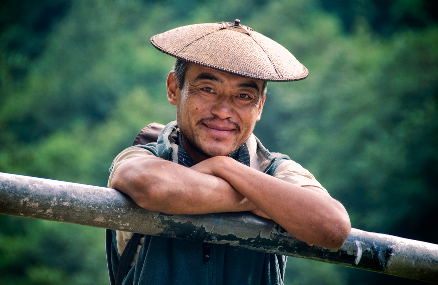 Karma Lepcho (43), Farmer, countryside around Trongsa, 2010