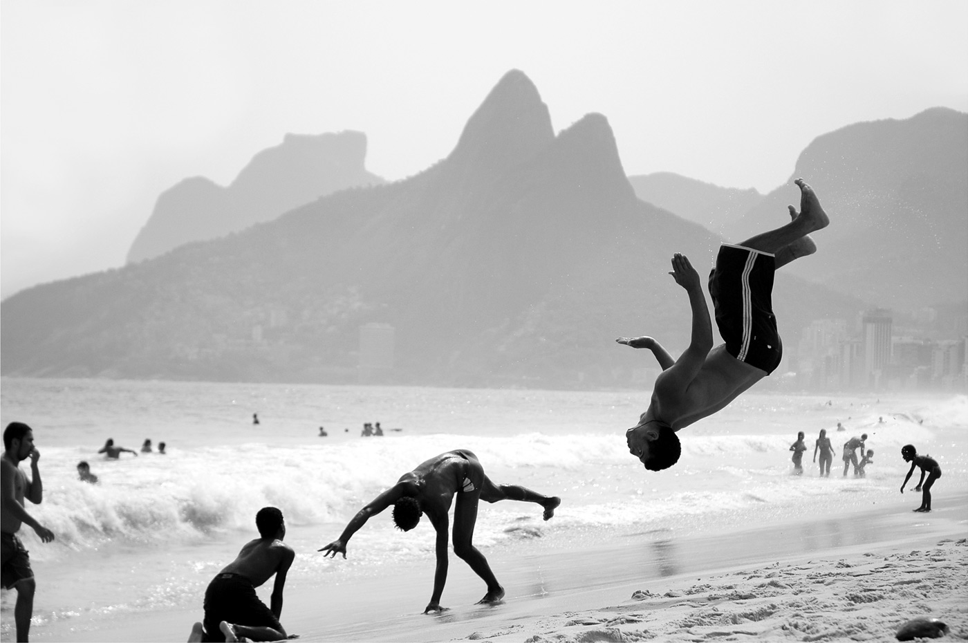 Capoeira Dancers, Ipanema Beach, Rio de Janeiro, 2004