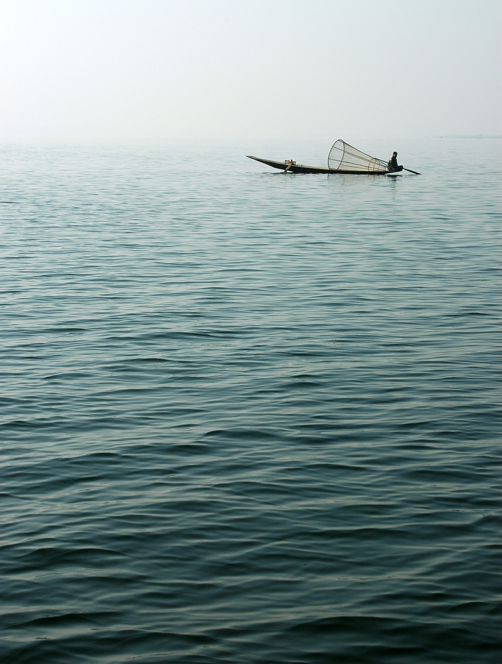 Fisherman, Inle Lake, Shan State, 2005