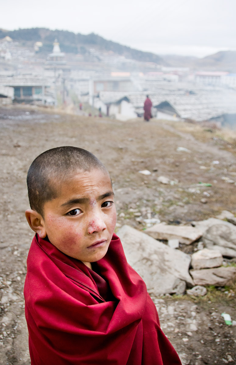 Novice, Langmusi, Tibetan China, 2010