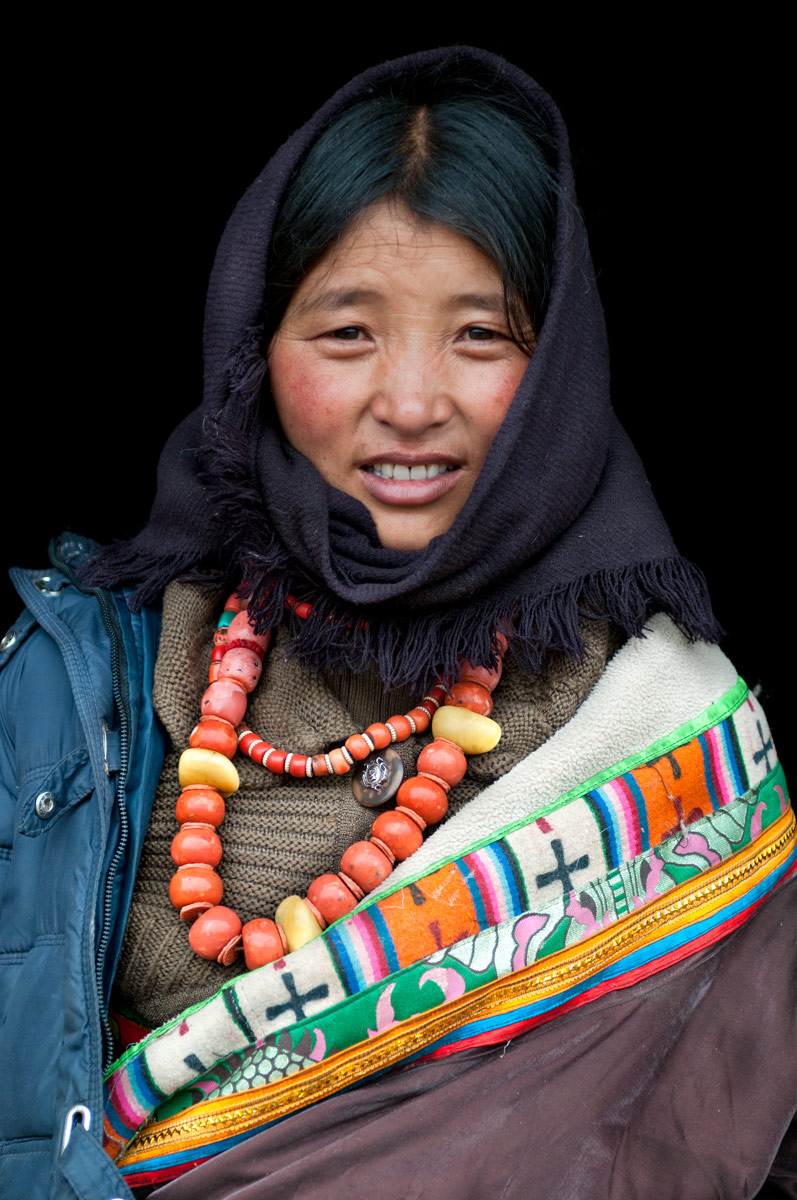 Tibetan Pilgrim, Langmusi, Tibetan China, 2010