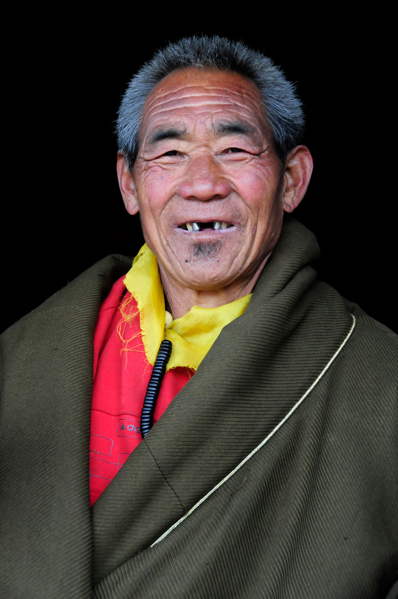 Tibetan Pilgrim, Langmusi, Tibetan China, 2010