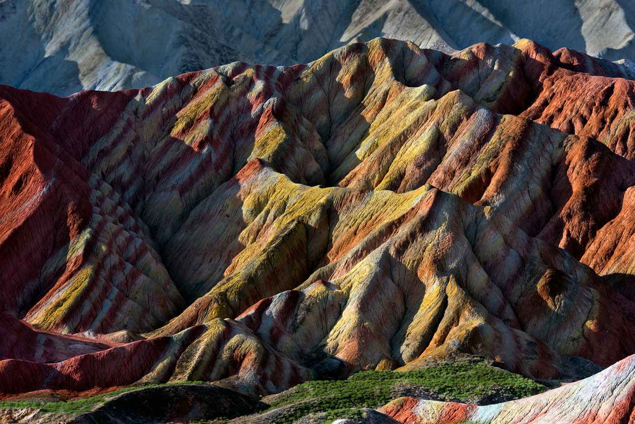 Danxia Landforms, Zhangye, Gansu Province, 2013