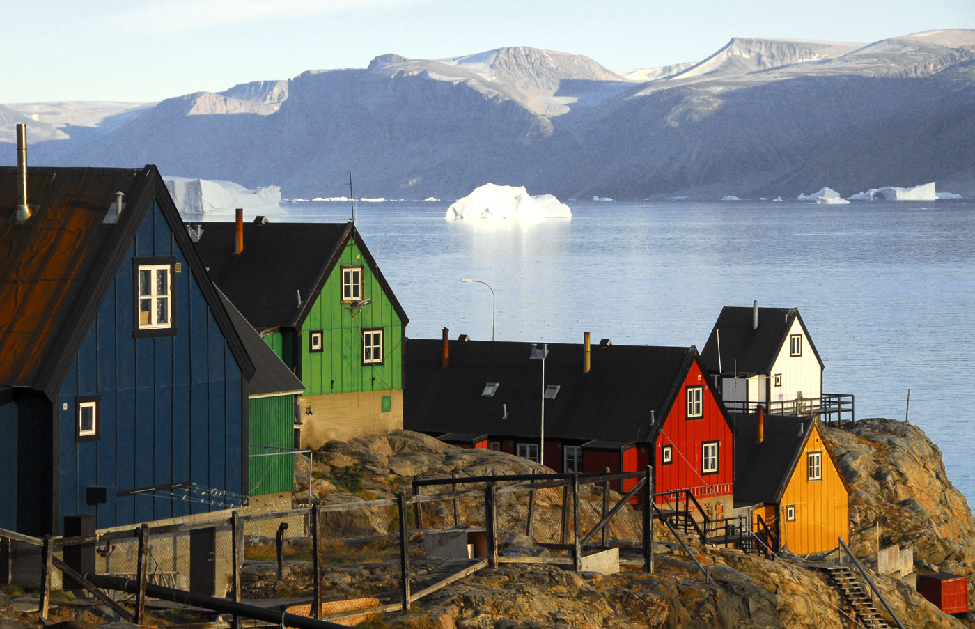 Uummannaq, 590 kilometres north of the Arctic Circle, 2007