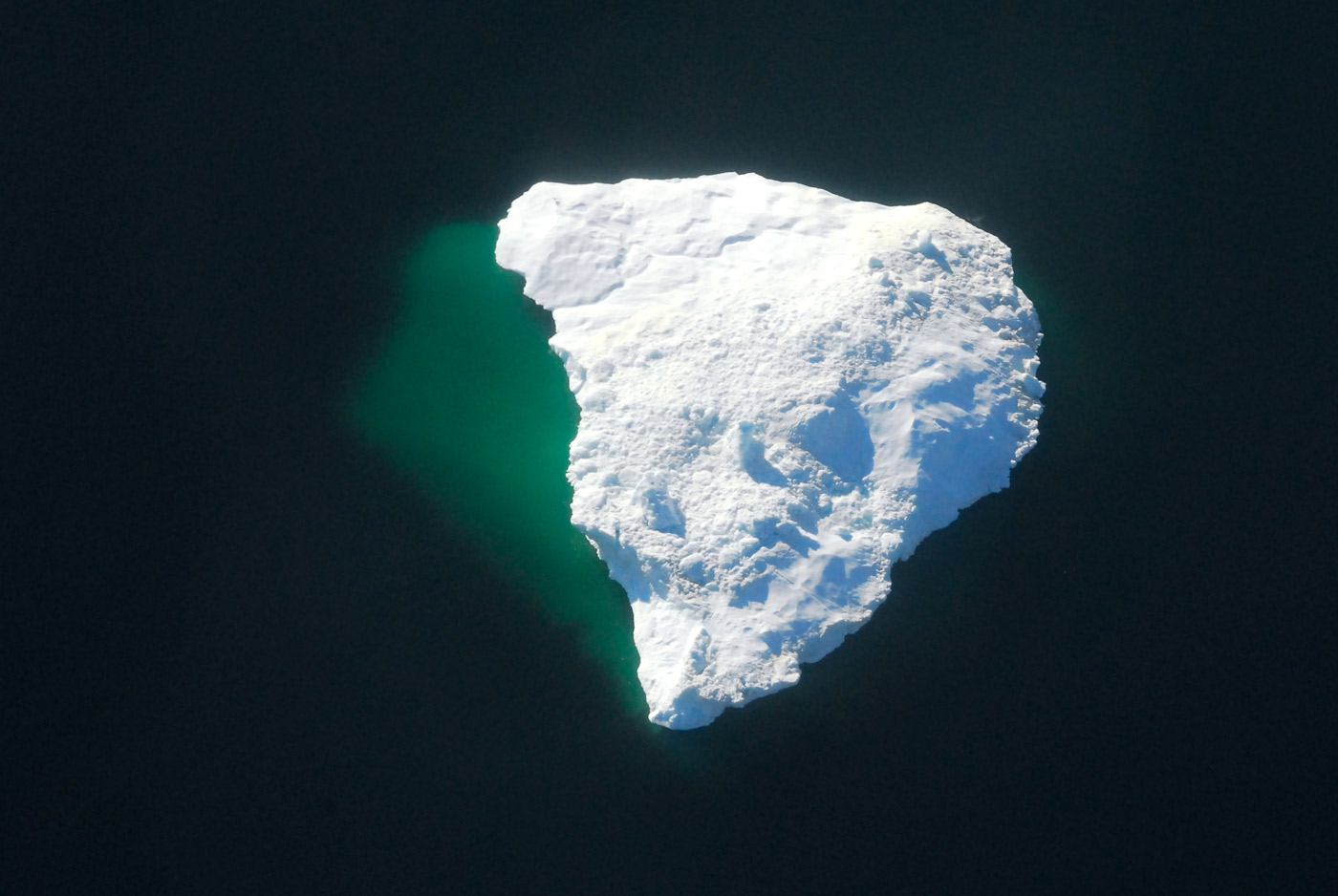 Iceberg seen from Helicopter, Western Greenland, 2007