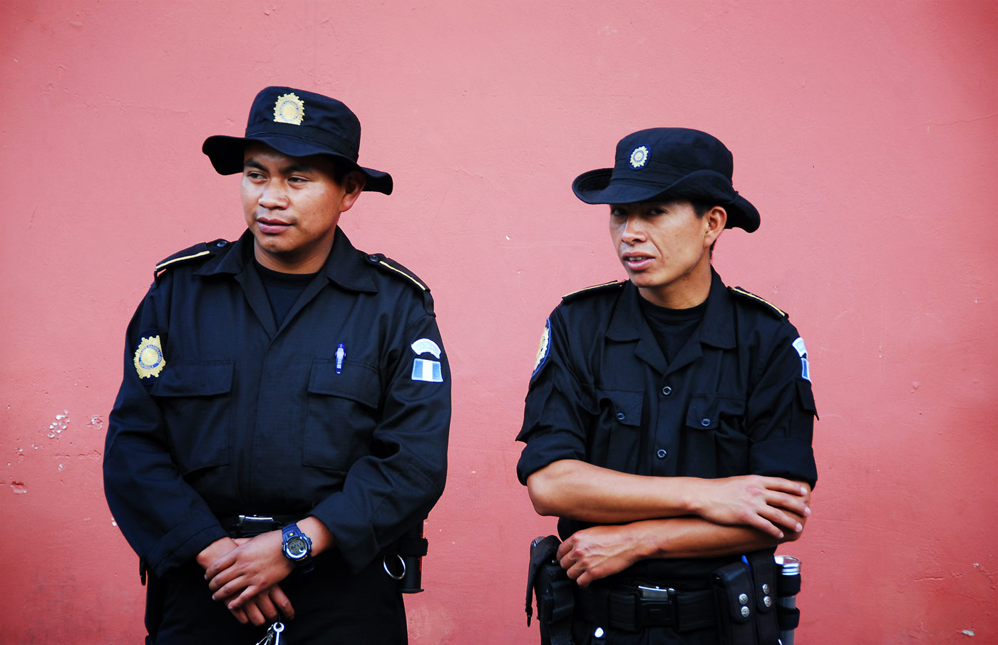 Policemen, Antigua, 2006