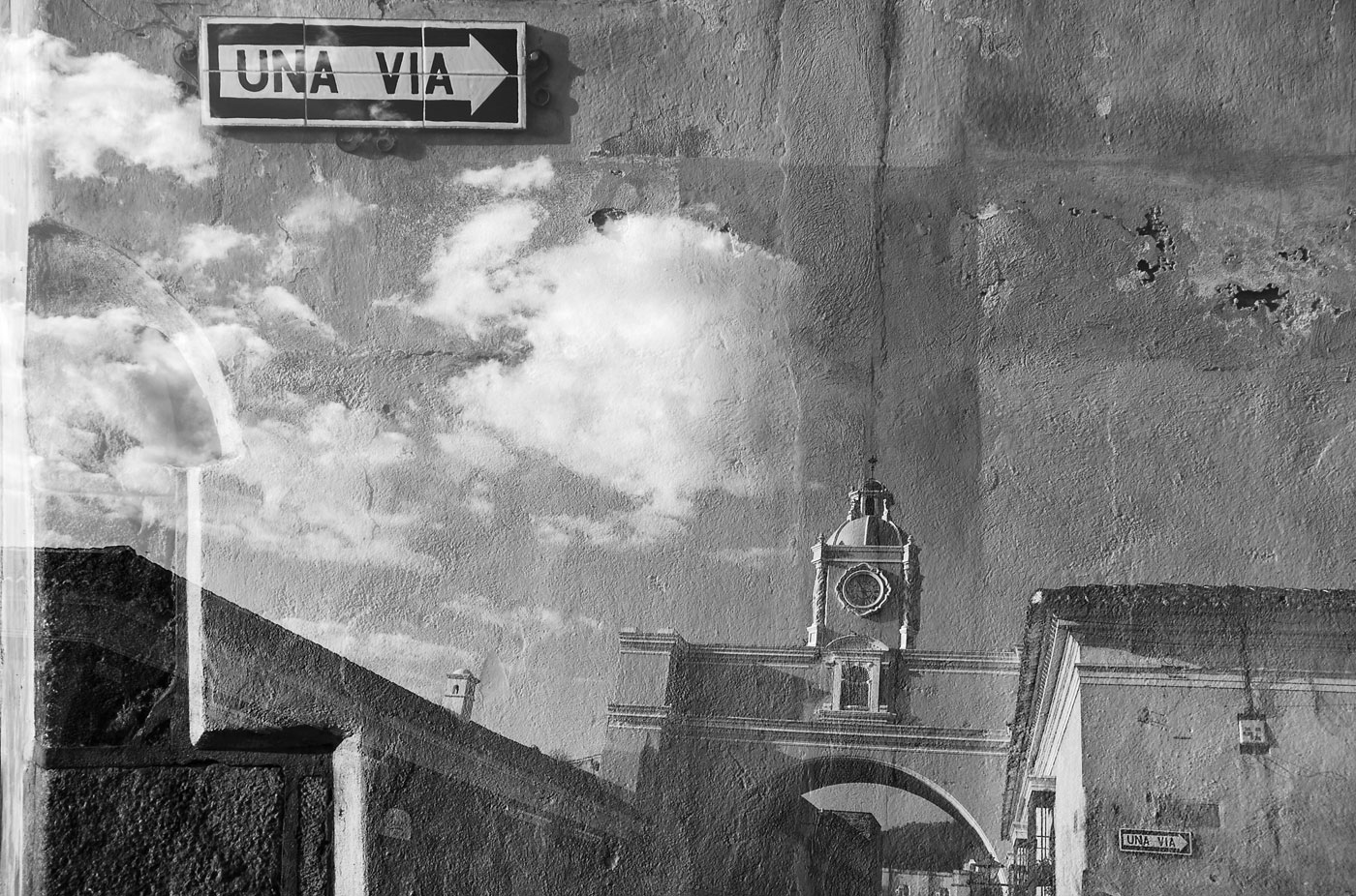 Double exposure, Antigua, 2006