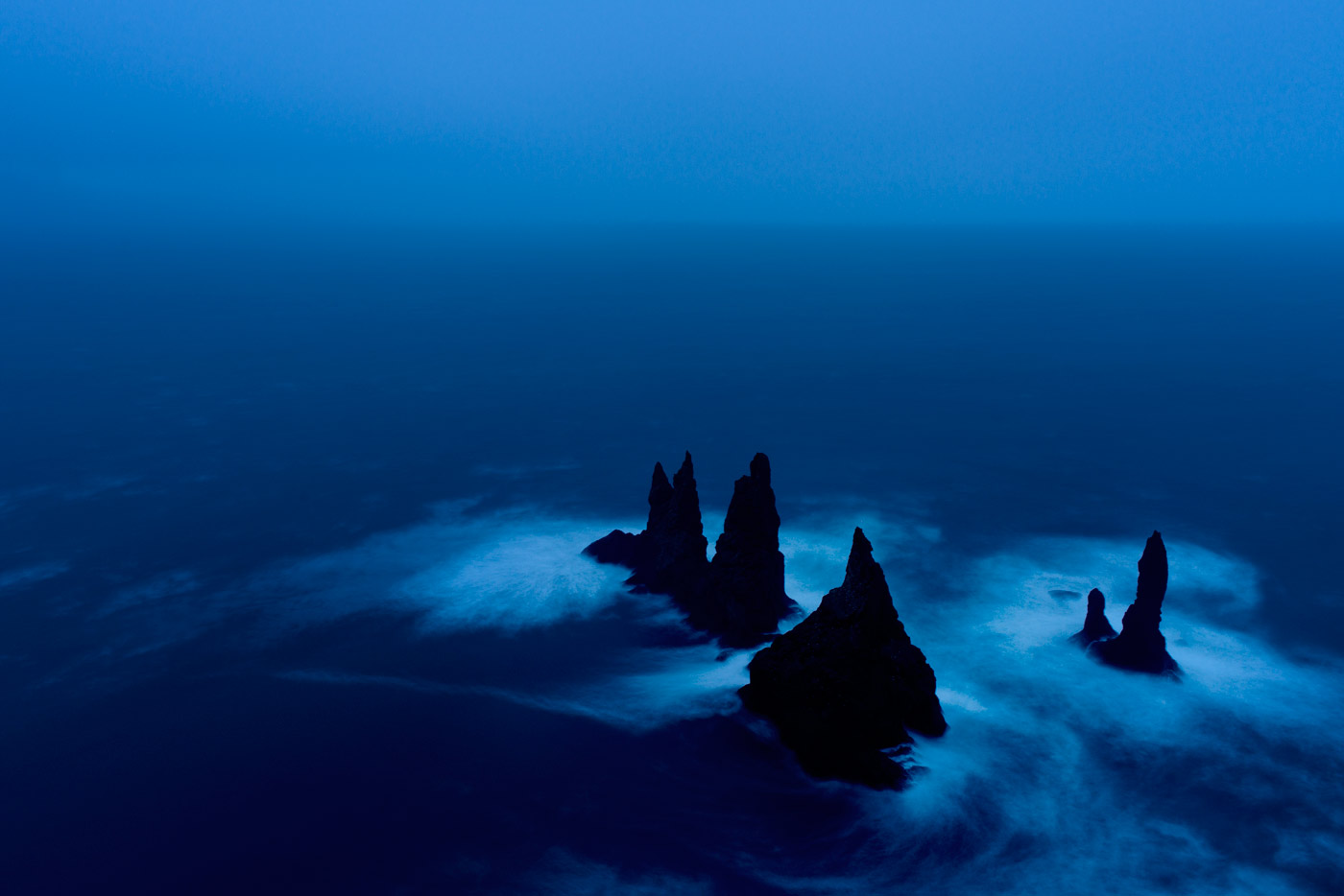 Reynisdrangar Basalt Sea Stacks, Vík, 2013 