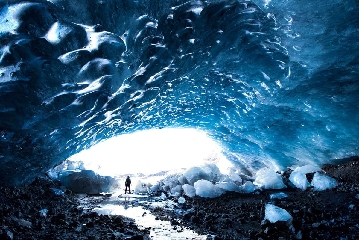 «Café Latte» Icecave, Vatnajökull, 2013