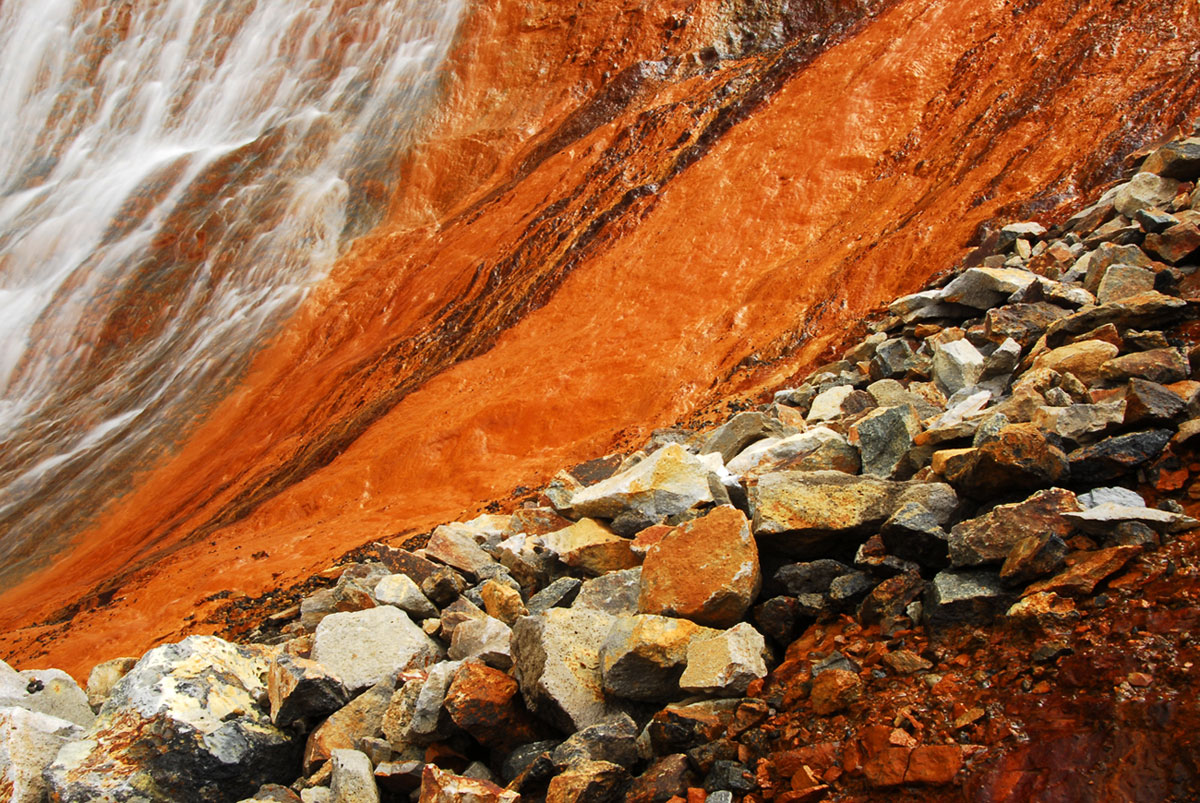 Red Waterfall, Landmannalaugar, 2007