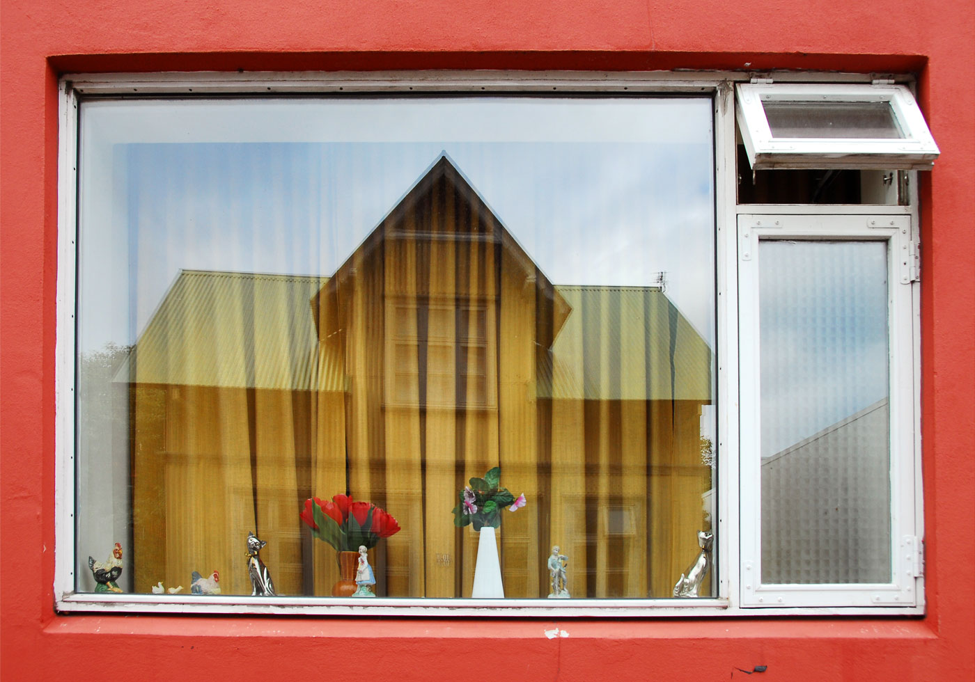 Window Reflection, Reykjavik, 2007