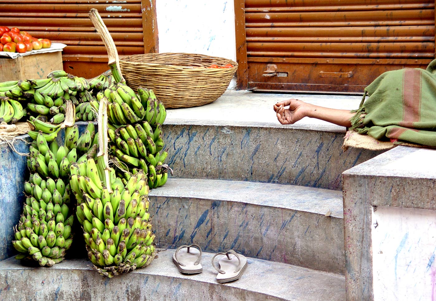 Street stand, Varanasi, Uttar Pradesh, 2004