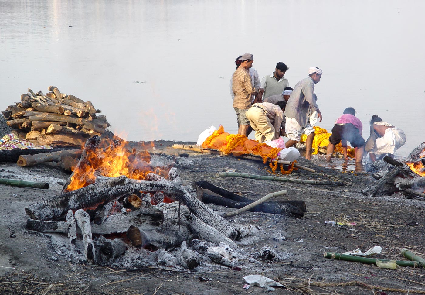 Burning Ghats, Varanasi, Uttar Pradesh, 2004
