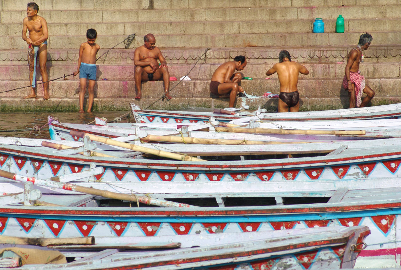 Washing Ghats, Varanasi, Uttar Pradesh, 2004