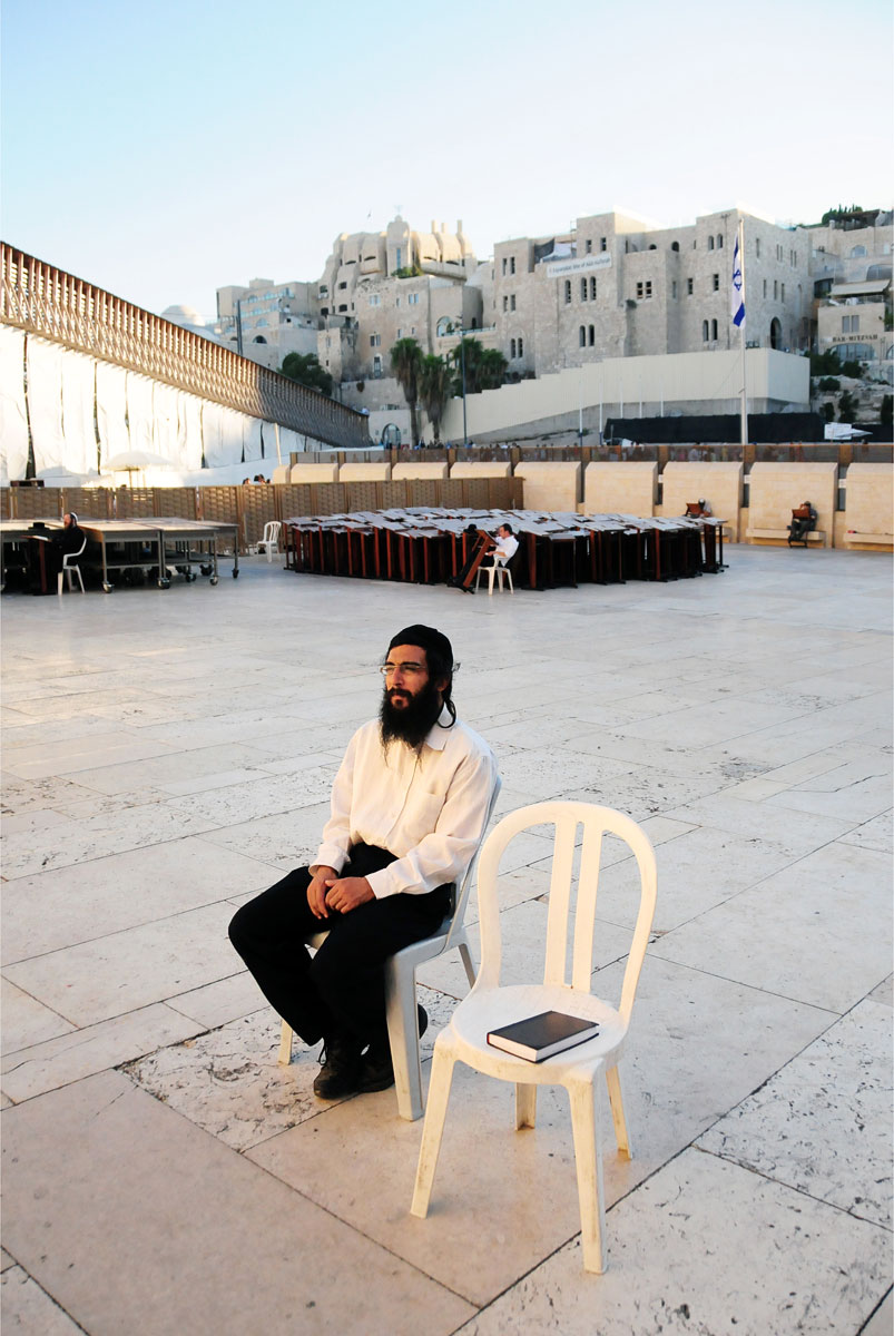 Jewish prayer, Jerusalem, 2008
