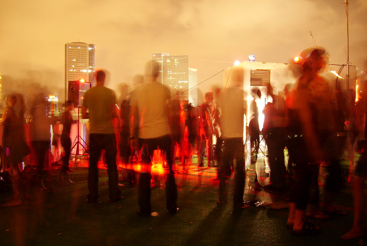 Rooftop Electroparty, Tel Aviv, 2008