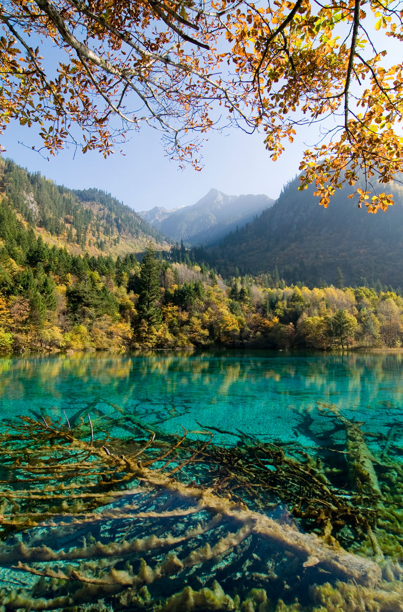 Five Flower Lake, Jiuzhaigou Nationalpark, northern Sichuan, China, 2010