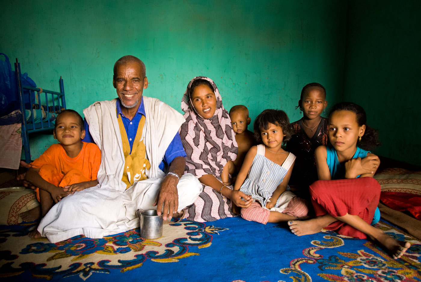 Malian family, Tombouctou, 2009