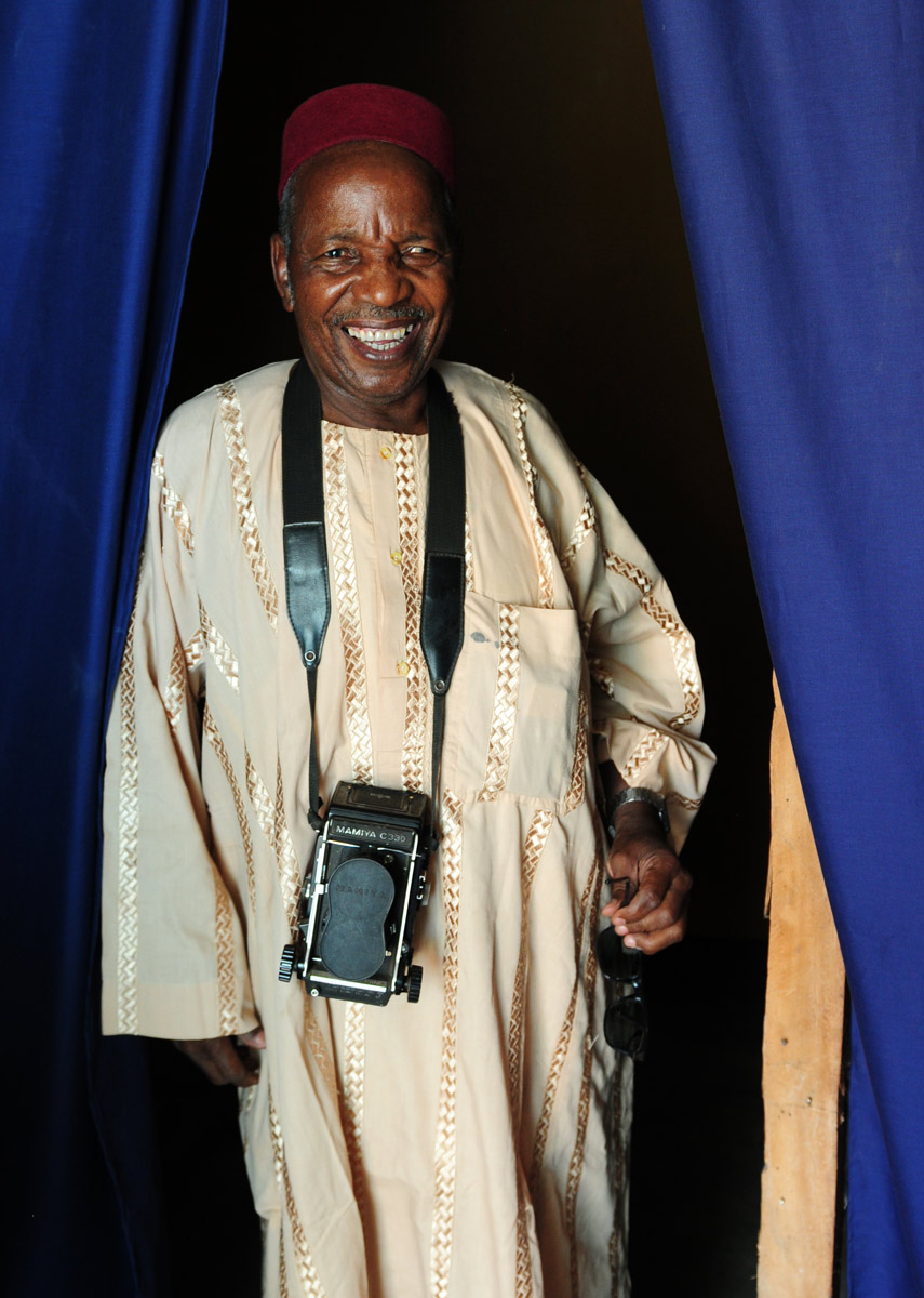 Malick Sidibé (*1936), Photographer and Golden Lion Winner Venedig 2007, Bamako, 2009