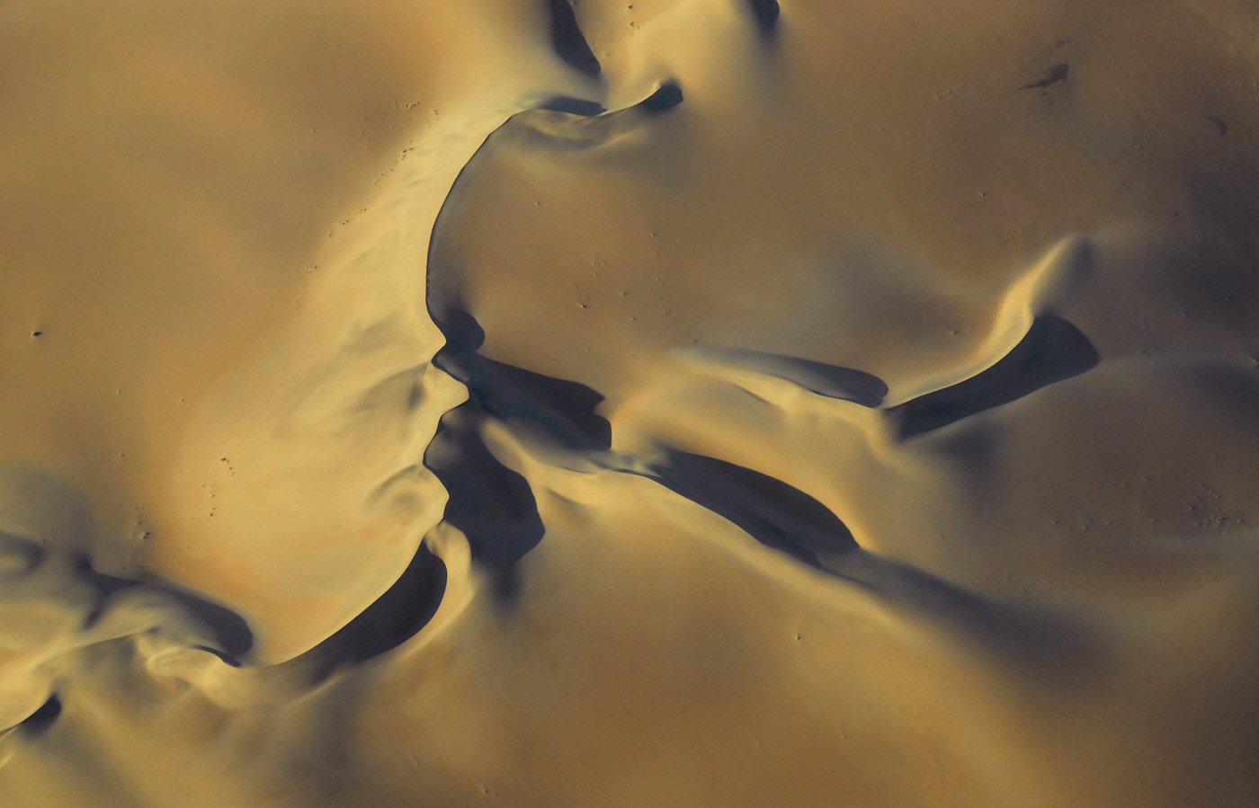 Aerial view, Dunes Namib Desert, 2006 