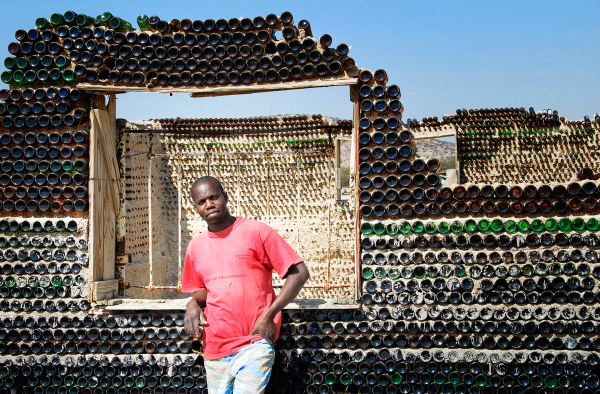 Glass Bottle House, Kunene Region, 2006