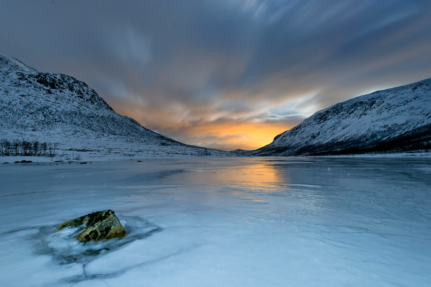 Kattfjordvatnet, Tromsö, 2012