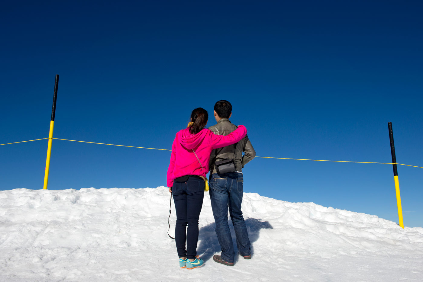 Asian Tourists, Mount Titlis (NW), 2012